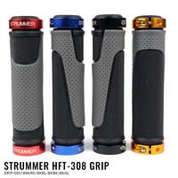 Gambar hand grip MTB BMX roadbike seli dual dobel lock STRUMMER 308 130mm - Merah dari Akor bike shop undefined 1 Tokopedia