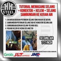 Gambar Selang air benang PVC/plastik 1/2 inchi per meter ,Palembang dari Toko Besi Palembang HH STEEL undefined 3 Tokopedia