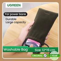 Gambar Ugreen Storage Power Bank/ Phone Pouch 19cmx21cm Velvet- 20319 - Dark Grey dari Radix Teknologi undefined 1 Tokopedia