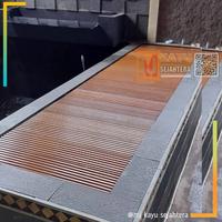 Gambar Papan Kayu Tutup Chamber Filter Kolam Ikan Koi Decking Bengkirai 60 cm dari MJ Kayu Sejahtera undefined 1 Tokopedia
