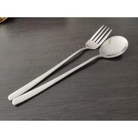 Gambar Sendok garpu sumpit KOREA l Alat makan sujeo l Spoon stainless sus 304 - GARPU, SILVER dari Usaha Lancar Selalu undefined 2 Tokopedia
