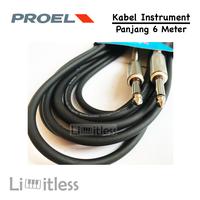 Gambar Kabel Jack Gitar Bass Keyboard 6 Meter Proel Original dari Limit-less Store undefined 3 Tokopedia