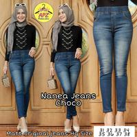 Gambar celana cewek nanea jeans import original dari aulia12olshop undefined 2 Tokopedia
