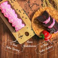 Gambar Boketem - Bolu Ketan Hitam - Rasa Strawberry - Oleh oleh Bandung dari Bolu Ketan Item Bandung undefined 3 Tokopedia