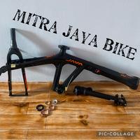 Gambar Frame Folding Lipat 20 451 Java 0ne777 Full Carbon Disc Brake dari Mitra Jaya Bekasi undefined 1 Tokopedia