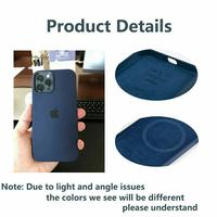 Gambar Silicone case magsafe iphone 12 pro max 12pro max full cover magnetik - Deep blue, Iphone 12ProMax dari Flowy Cell undefined 4 Tokopedia