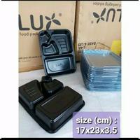 Gambar Bento 2 pilihan : mica bento 50pcs+tutup & thinwall isi 25pcs+tutup. dari humairaplast undefined 1 Tokopedia