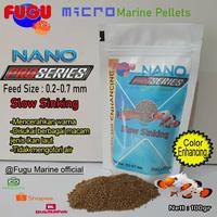 Gambar Pelet ikan laut marine nano slow sinking 100gr dari Fugu Marine undefined 1 Tokopedia