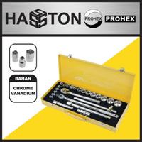 Gambar HASSTON Kunci Sok Set 25 Pcs 8 - 32 mm - Socket Set Soket - 1730-003 6PT dari Indah Jaya Tools undefined 1 Tokopedia