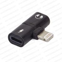 Gambar Konektor Pembagi port Lightning iphone 11 Splitter Audio Power Charger - Hitam dari Toko Optima Kirana undefined 4 Tokopedia