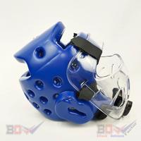 Gambar Pelindung kepala taekwondo headguard dan face Shield taekwondo - Biru, S dari 2V Martial Store undefined 3 Tokopedia