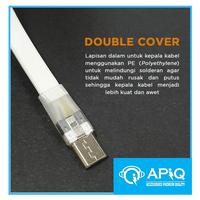 Gambar Kabel Data iPhone APIQ Original 3.0a Fast Charging Garansi 6 Bulan - Biru Muda, IPHONE 2M dari SREGCELL undefined 4 Tokopedia