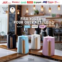 Gambar timemore fish youth pour over coffee kettle / teko kopi gooseneck - FISHblue700ml dari Vesperindo_NEW undefined 1 Tokopedia