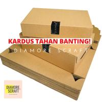 Gambar KARDUS / KOTAK KADO / GIFT BOX uk 24X16X7 & 24X16X5 PREMIUM BY DIAMORE - uk 24/16/5 dari MOREEYA.ID undefined 5 Tokopedia
