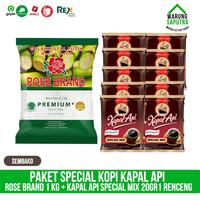 Gambar Paket Special Kopi Kapal Api 20g 1 Renceng + Gula Rose Brand 1 Kg dari Warung Saputra undefined 1 Tokopedia