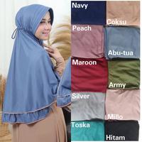 Gambar jilbab instant RIRIN by rici hijab - maroon dari Rici hijab undefined 1 Tokopedia