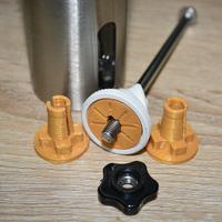 Gambar Coffee Grinder Part - Burr Clip Dengan 4 Lengan dan Garis Penahan Mur dari Grivanka undefined 1 Tokopedia