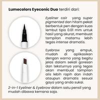 Gambar eyeliner eyeconic duo lumecolors dari PrajnaQya undefined 2 Tokopedia