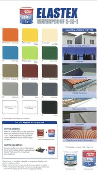 Gambar CAT TEMBOK NIPPON ELASTEX WATERPROOFING (1KG) - Tahan Air - Abu-abu - LIGHT GREY dari TBSinarJayaKedaungWetan undefined 2 Tokopedia