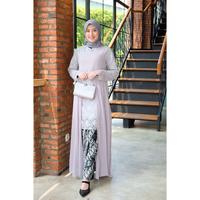 Gambar KEBAYA TUNIK ALENA BROKAT TERBARU/ KEBAYA PESTA-KONDANGAN-WISUDA VIRAL - Dusty, Atasan Saja dari Yoveli Olshop undefined 3 Tokopedia