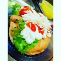 Gambar donat sosis burger isi 2 dari M&amp;N donat and bakery undefined 3 Tokopedia
