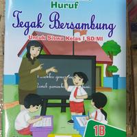 Gambar Latihan Menulis Huruf Tegak Bersambung 1B SD Kelas 1 dari Pustaka Mandiri undefined 1 Tokopedia
