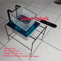 Gambar DEEP FRYER MURAH PENGGORENGAN KENTANG AYAM STAINLESS - TANPA TUTUP dari Galeriteknik_NEW undefined 4 Tokopedia