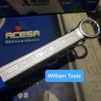 Gambar Kunci Ring Lurus Set 6 - 22 mm ACESA Spain dari William Hardware & Tools undefined 3 Tokopedia