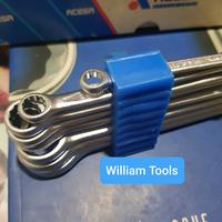 Gambar Kunci Ring Lurus Set 6 - 22 mm ACESA Spain dari William Hardware & Tools undefined 2 Tokopedia