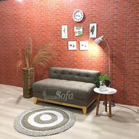 Gambar Sofa 2 Seater Puff Tasara Kancing Minimalis dari Modesty Showroom undefined 1 Tokopedia