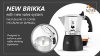 Gambar Moka Pot 2 Cups Bialetti BRIKKA, Crema Esspresso Maker –FREE Kopi ! dari MegaJaya-shop undefined 3 Tokopedia