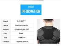 Gambar Aolikes 3103 Posture corrector - back correction / Penyangga punggung dari IndoSehat. undefined 4 Tokopedia