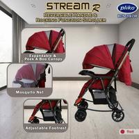 Gambar Stroller Pliko Stream R 397 - Kereta Dorong Reveraible Handle dan Ayun dari baby hoki undefined 5 Tokopedia