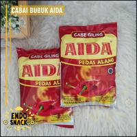 Gambar 250 gr Cabe Kering AIDA Cabai Giling dijamin Pedas Bumbu Pelengkap dari Endo Shop ID undefined 3 Tokopedia