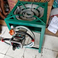 Gambar kompor gas api besar/api seribu rinnai 1set lengkap + tungku 40x40x70 dari diren ollshop undefined 2 Tokopedia