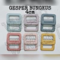 Gambar JASA BIKIN KEPALA GESPER BUNGKUS KAIN / FABRIC COVERED BUCKLE - KOTAK 5cm dari toko variant_NEW undefined 1 Tokopedia