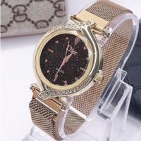 Gambar JAM TANGAN WANITA JAM MAGNET RANTAI JAM TANGAN ANALOG IMPORT JAM MURAH - Biru dari yuhai_0055 undefined 5 Tokopedia