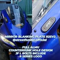 Gambar Mirror Blanking / Cover Tutup Spion Yamaha R15 V3 / R25 V2 2018 dari King's Store Indonesia undefined 5 Tokopedia
