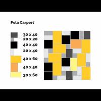 Gambar Batu Andesit Carport motif Random dari catalogminipedia undefined 2 Tokopedia