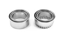 Gambar COOKIE CUTTER 3 IN 1 /COOKIE CUTTER STAINLESS STELL / CETAKAN KUE - BULAT dari Shopnitz undefined 4 Tokopedia