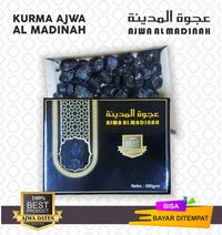 Gambar Kurma Ajwa Al Madinah / Kurma Nabi / Kurma Ajwa Original 500 gr dari Halo Ustadz Store undefined 2 Tokopedia