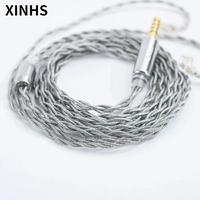 Gambar Earphone Cable Xinhs 4 Core Silver Plated Graphene Balance 2.5mm/4.4mm dari Takasuya Hobbies Shop undefined 2 Tokopedia