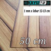 Gambar Vinir Veneer Kayu Merbau Tebal 1mm x 50 cm Pelapis Mebel Furniture dari kayu123 undefined 1 Tokopedia