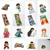 Gambar Sticker Vinyl Karakter Anime Lets and Go Tamiya Mini 4WD Part 01 - Ryo Takaba, 9 x 6 cm dari SainDesign undefined 1 Tokopedia