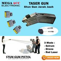 Gambar Taser Gun - Senjata Tembak Setrum Stun Gun Jarak Jauh dari Mega Acc Utama undefined 1 Tokopedia