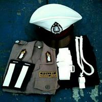 Gambar Setelan seragam Polisi Anak Laki Laki Perempuan 3 4 5 6 7 8 9 tahun - M dari Karya Remeja Store undefined 3 Tokopedia