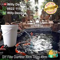 Gambar FILTER KOLAM IKAN KOI MURAH (DIY FILTER) KOMPLIT - 10liter dari WILLYDESIGNOFFICIAL undefined 1 Tokopedia