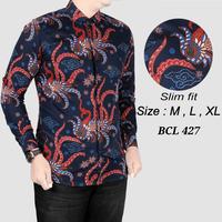 Gambar BATIK SOLO / BAJU KEMEJA BATIK PRIA / COLIN DION LENGAN PANJANG BCL427 - M dari New Trendy_NEW undefined 1 Tokopedia