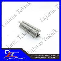 Gambar Aluminium Profile 2020 V-Slot Silver OX CNC Frame - Per 1 CM dari Lajarus Teknik undefined 1 Tokopedia