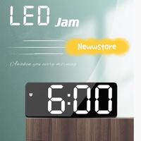 Gambar Jam Meja Digital Led Weker Digital Alarm Clock Mirror 712 - Merah dari Newwstoree_NEW undefined 5 Tokopedia